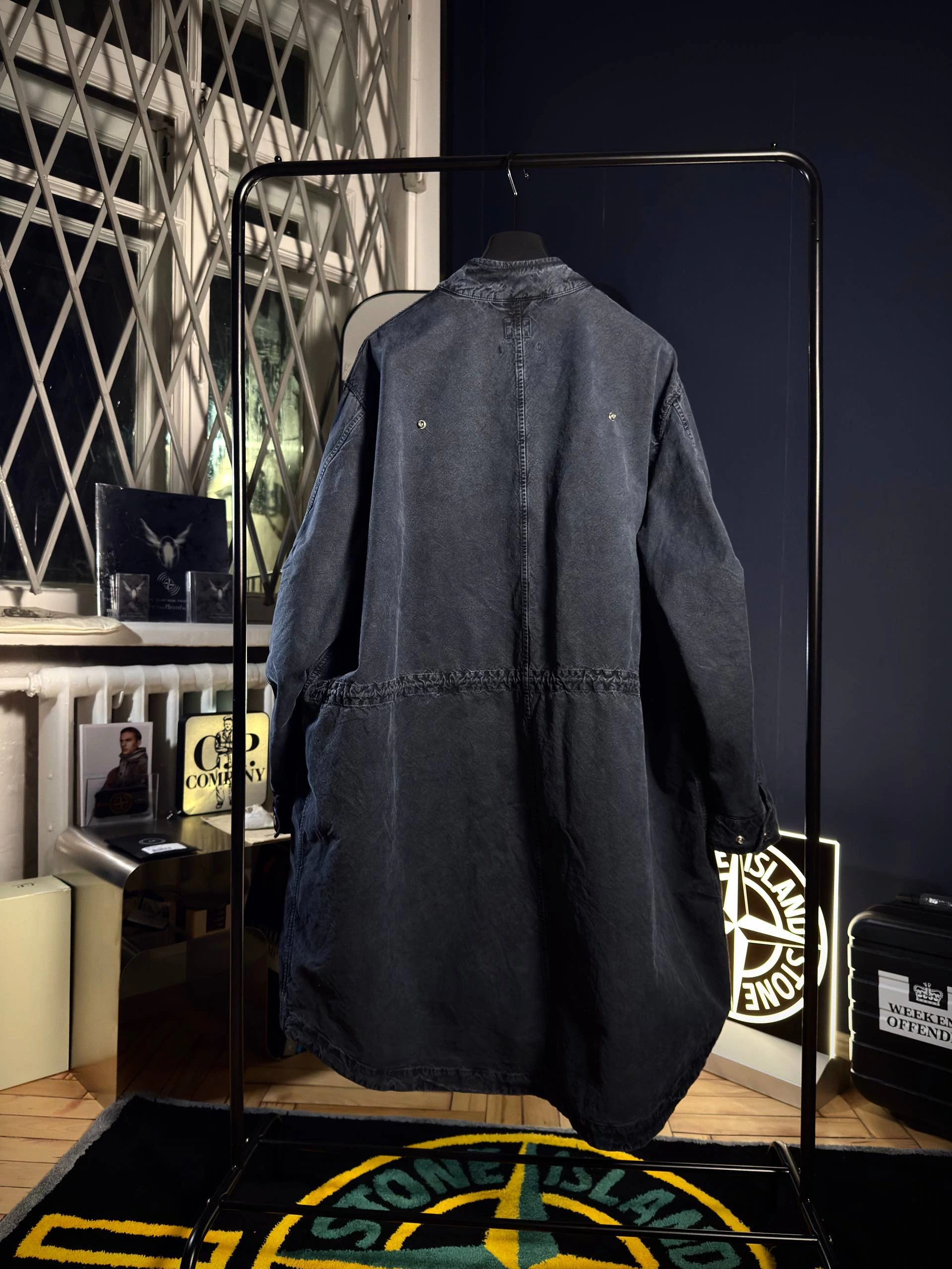 OUR LEGACY X C.P. COMPANY MAIS B PARKA and DETACHABLE GOGGLE HOOD, фото 4