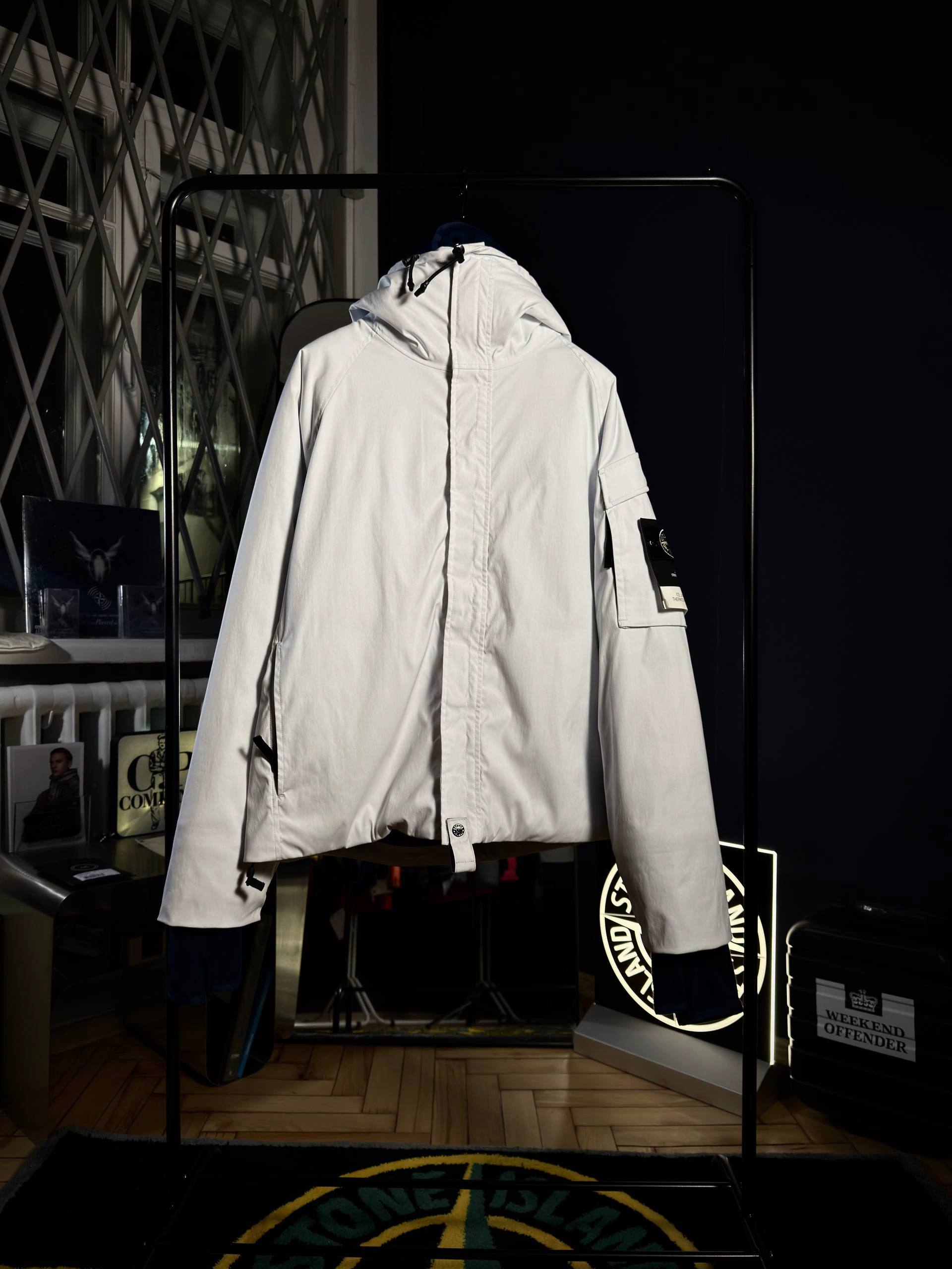 Stone Island Short Parka Ice Jacket Sky Blue, фото 1