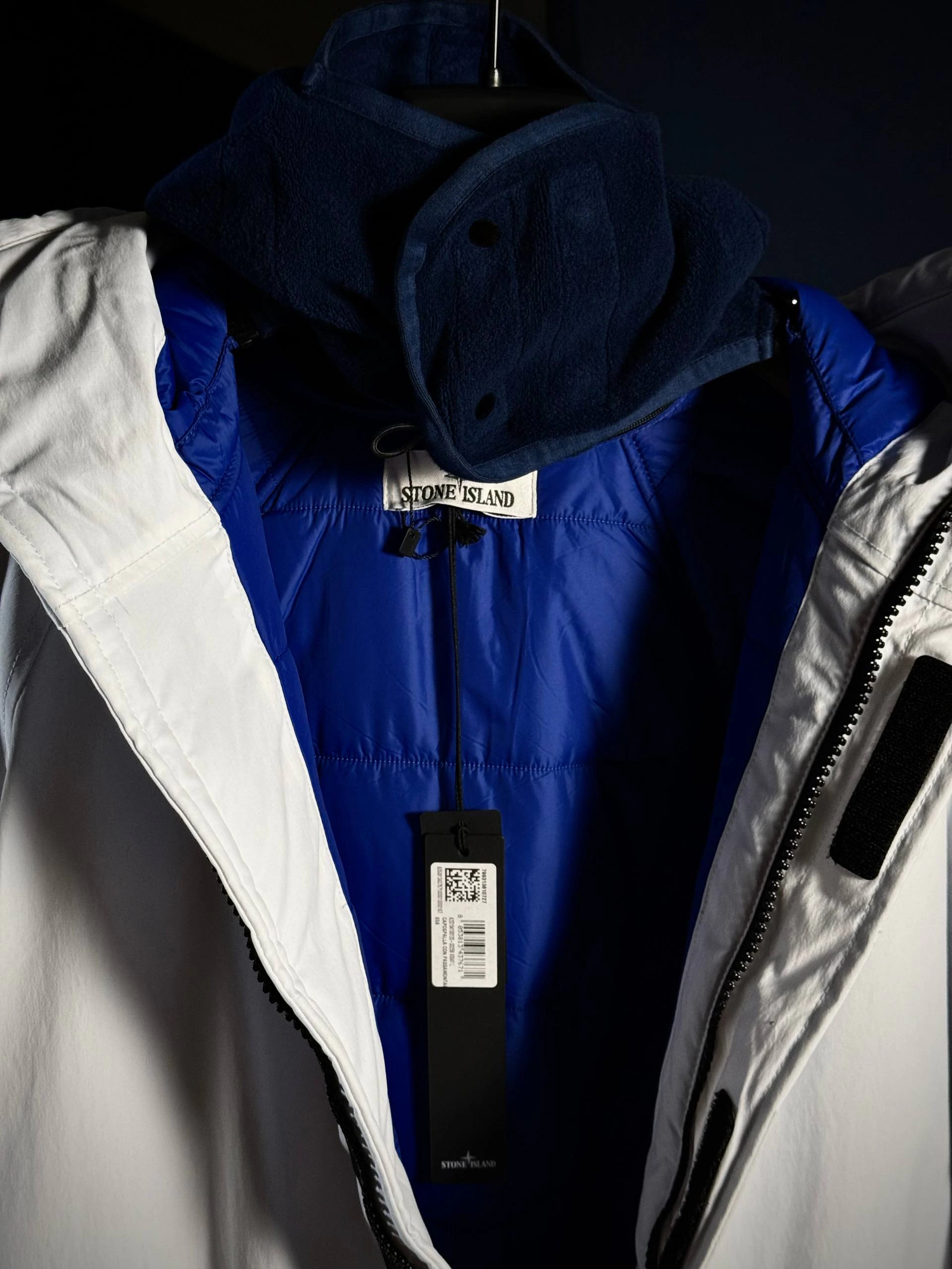 Stone Island Short Parka Ice Jacket Sky Blue, фото 5