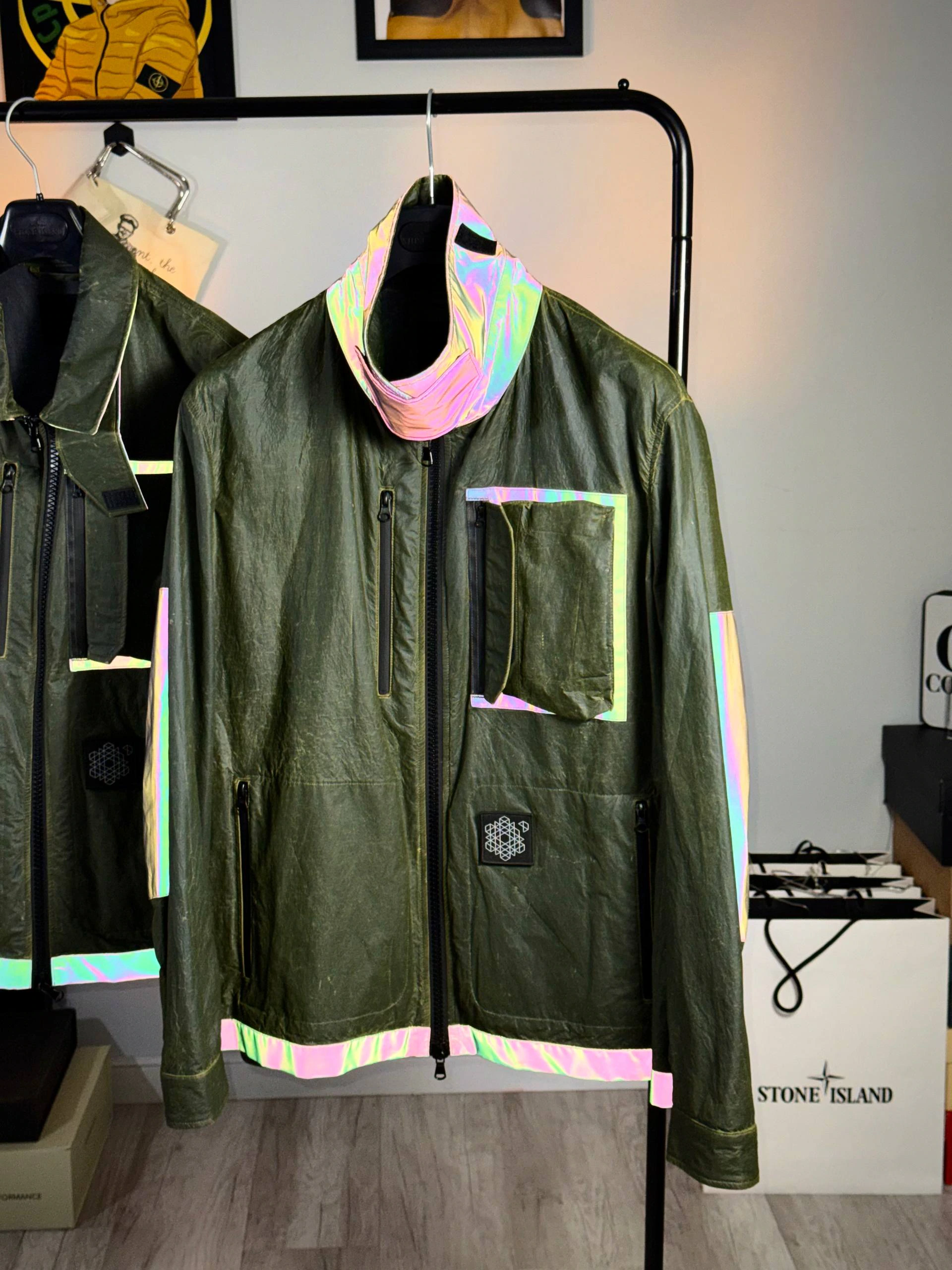Plurimus NO_S19_1A Deep Green jacket, фото 3