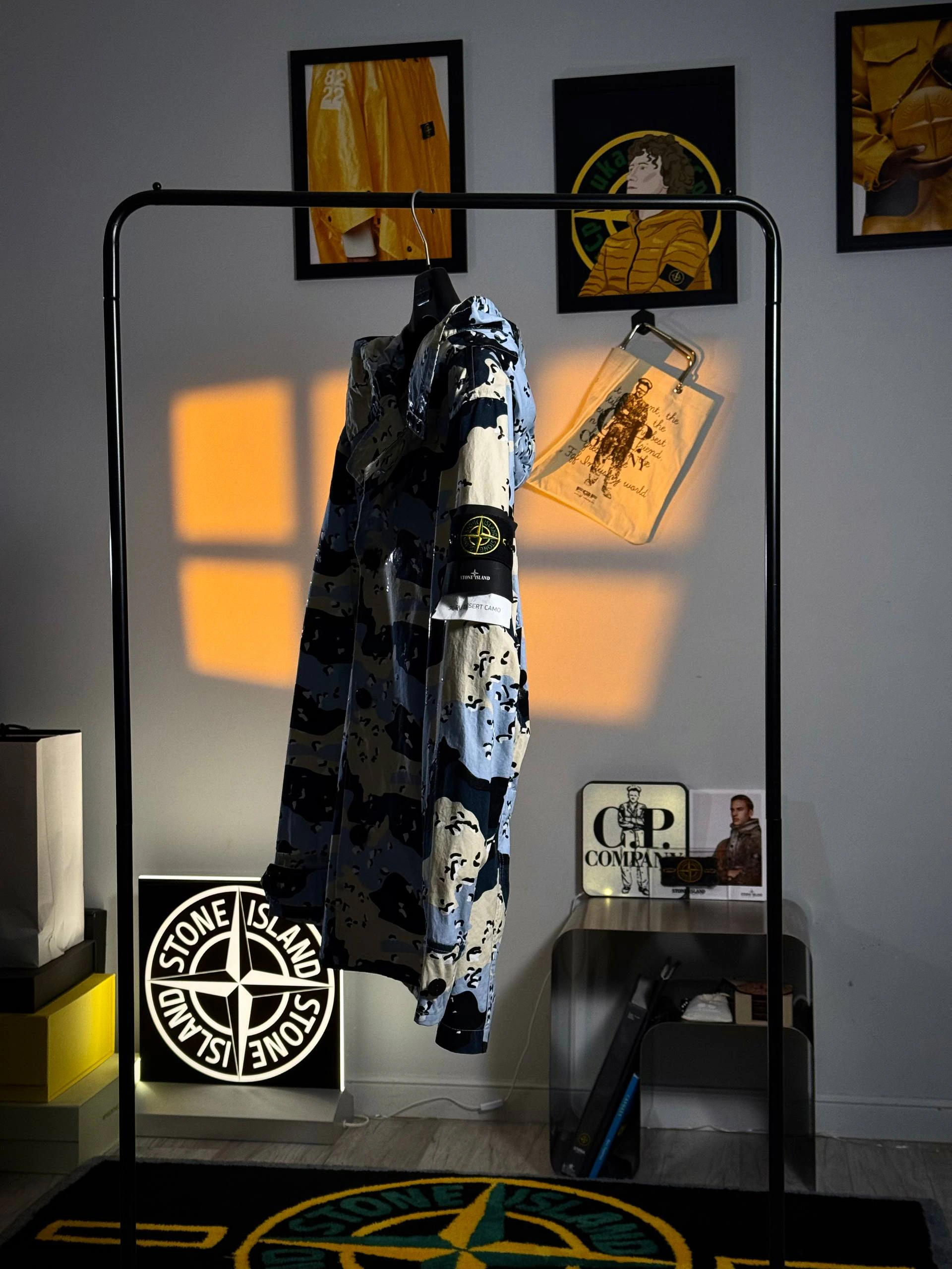 Stone Island 3C+PU Desert Camo Cordura ® X Browns exclusive Jacket, фото 2