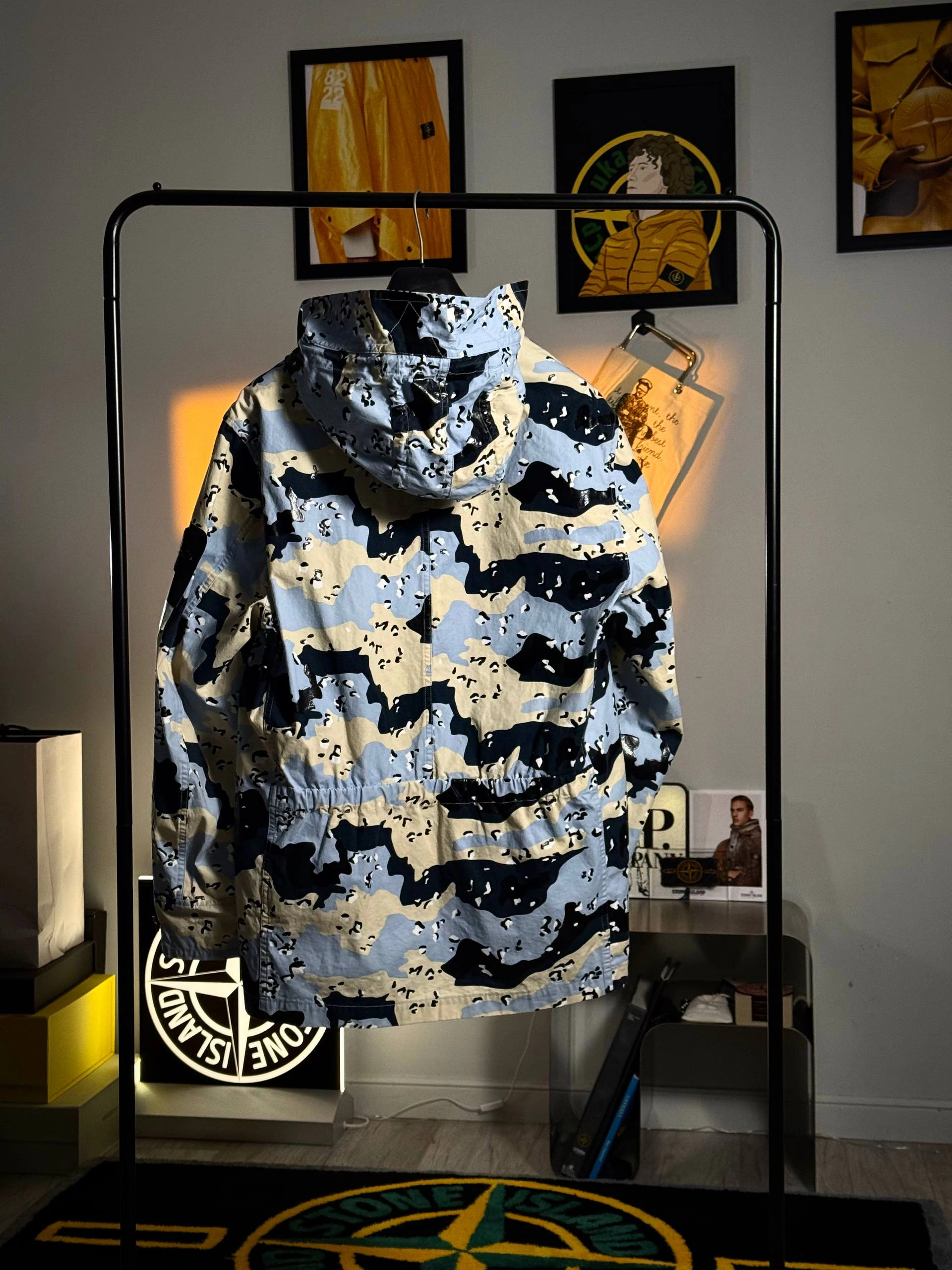 Stone Island 3C+PU Desert Camo Cordura ® X Browns exclusive Jacket, фото 3