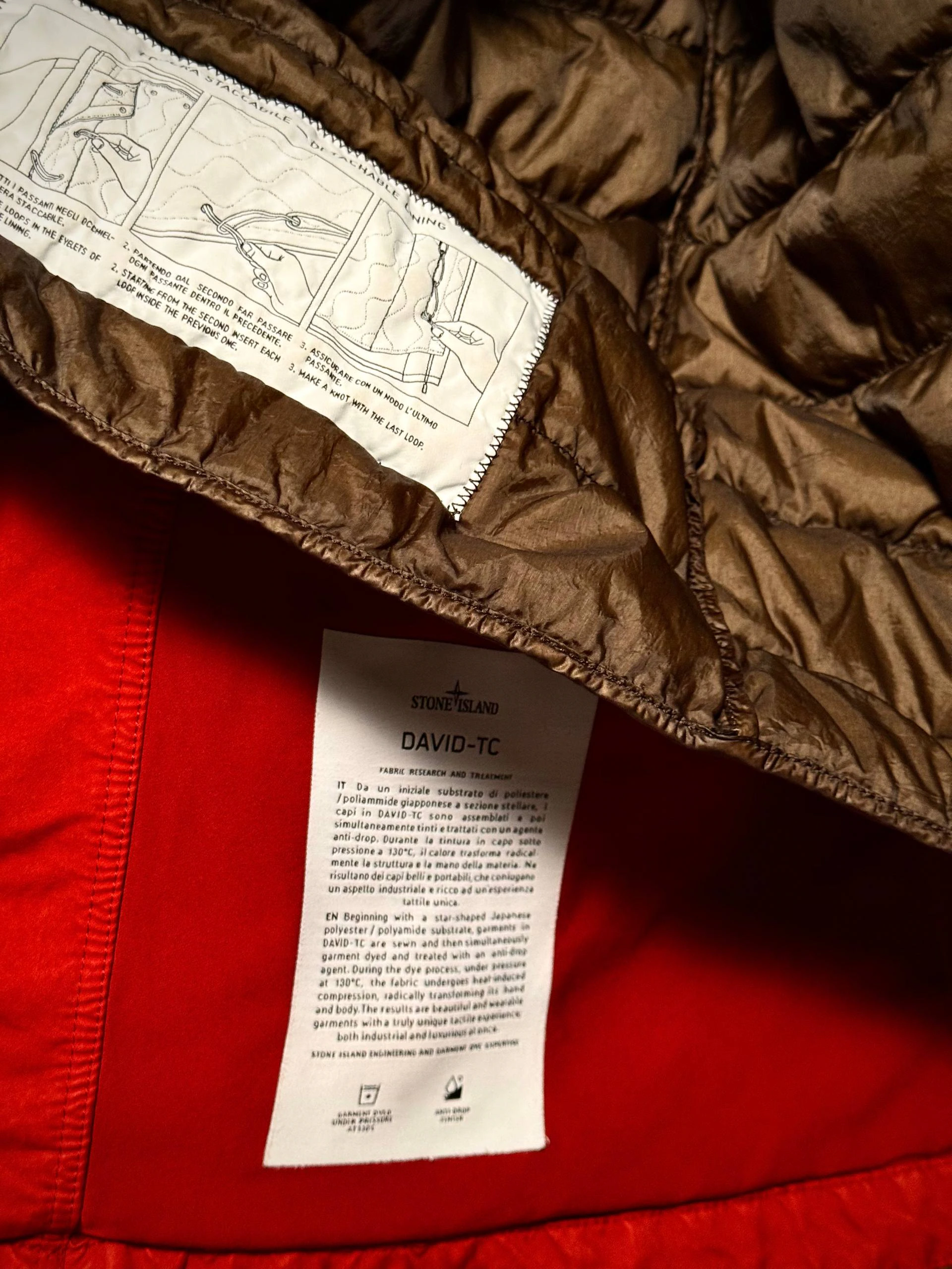 Stone Island David TC Down Jacket, фото 4