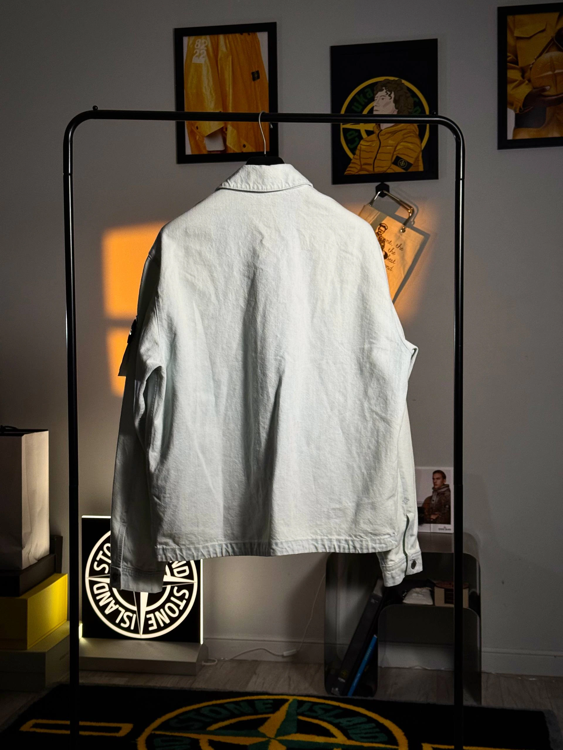 Stone Island Indigo Denim-Ultra Bleached, фото 2