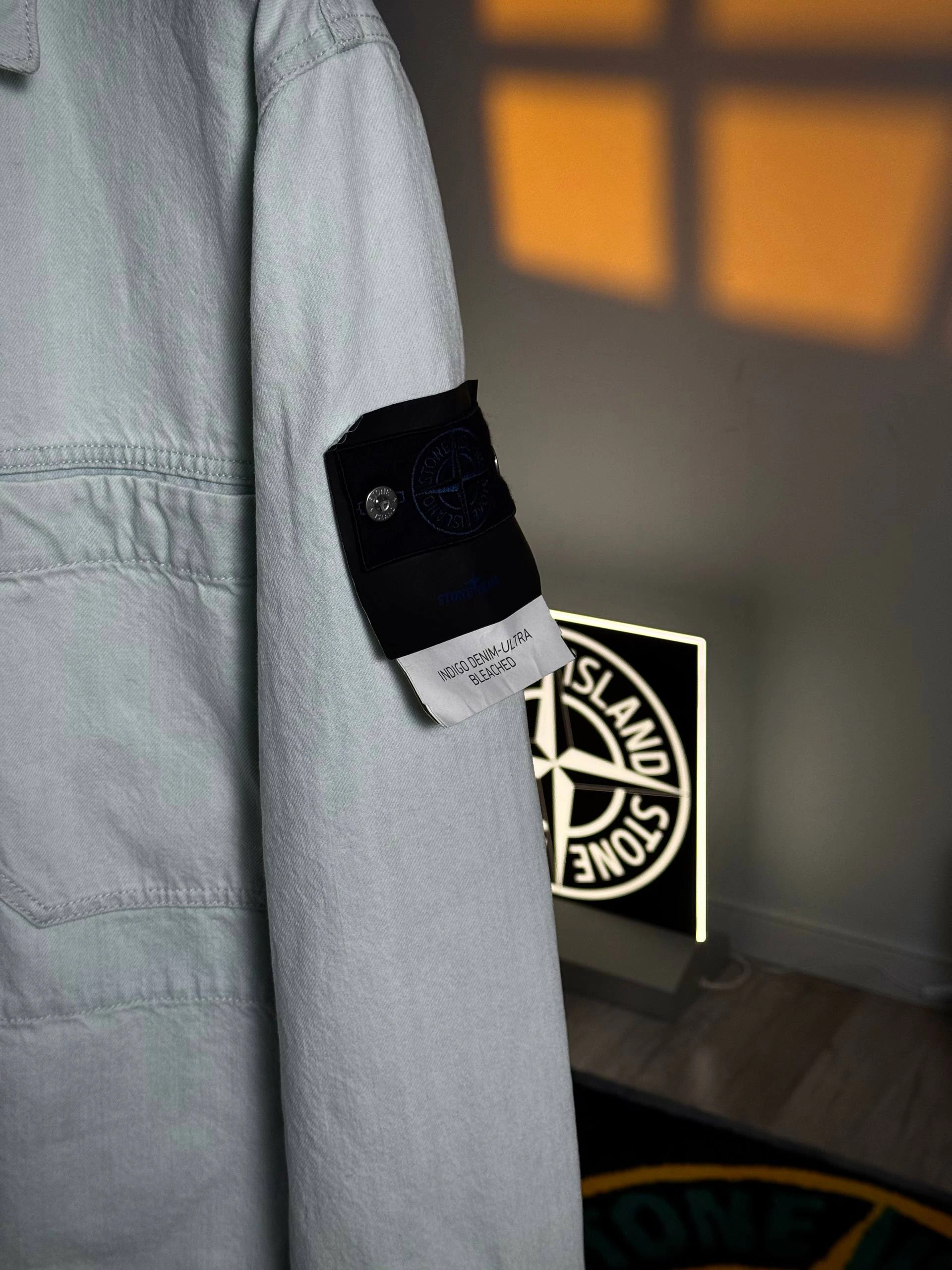 Stone Island Indigo Denim-Ultra Bleached, фото 3
