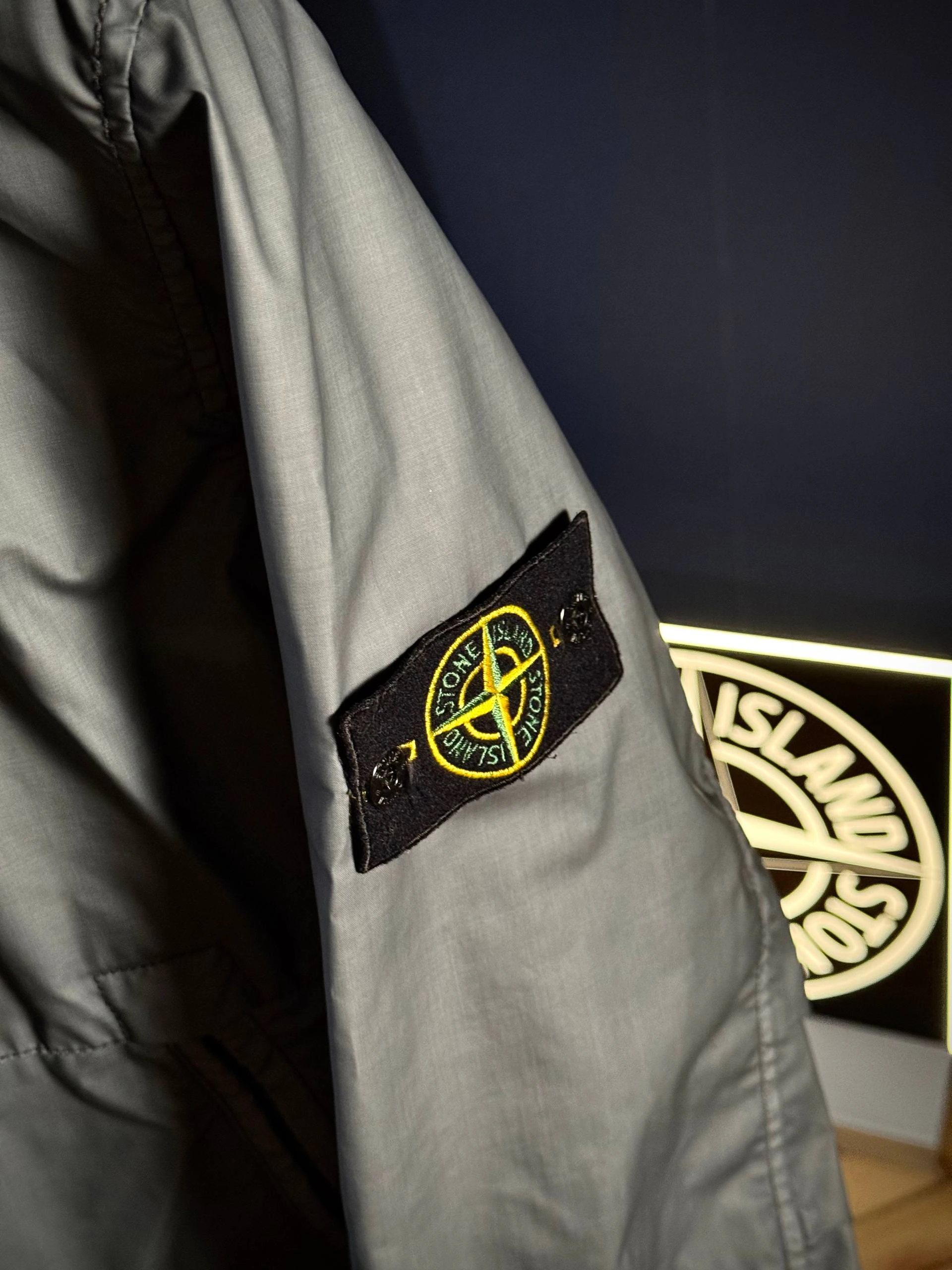 Stone Island Mussola Gommata Mélange Jacket, фото 3