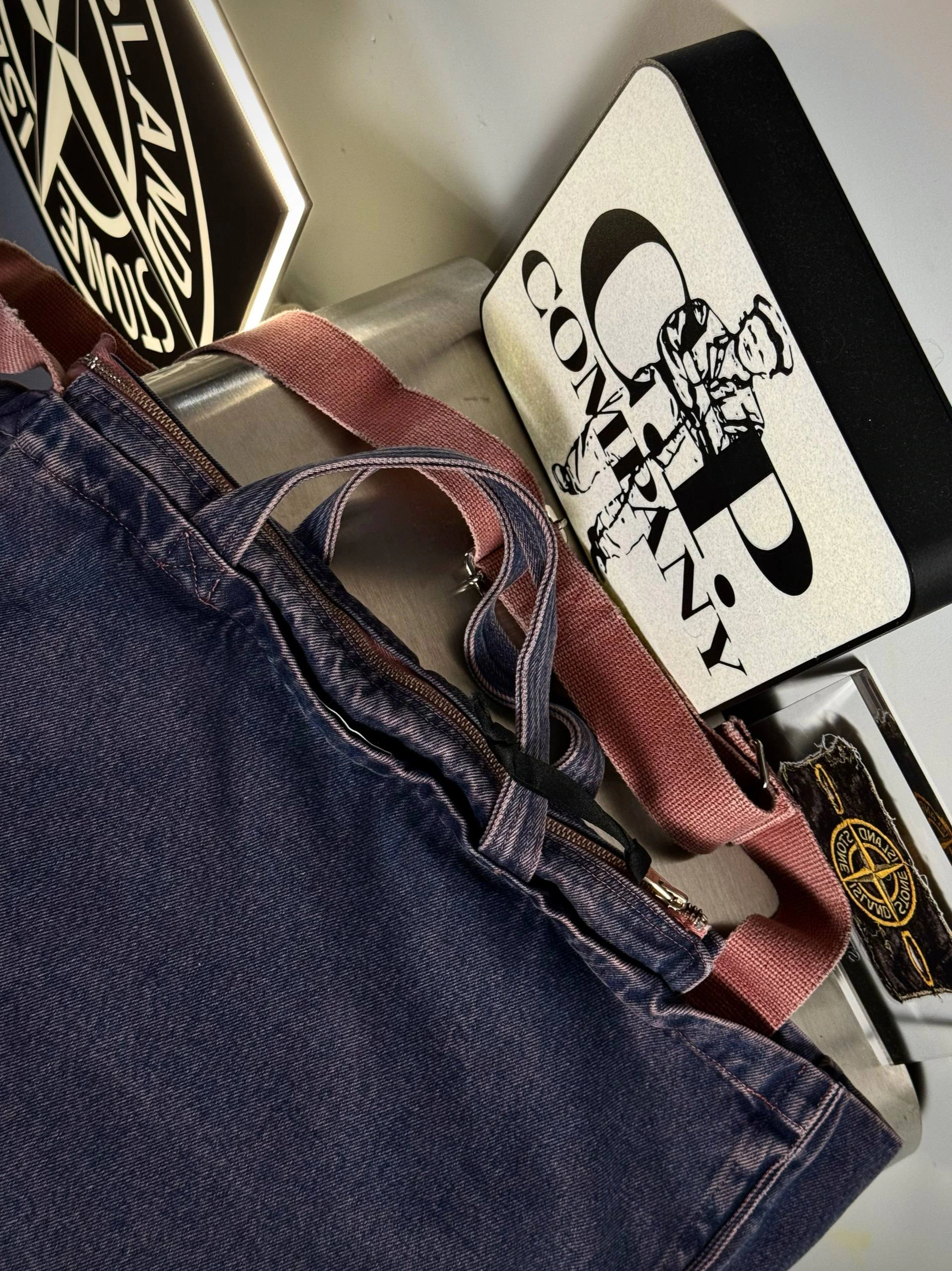 C.P. Company x OneBlockDown Denim Totes Bag, фото 2