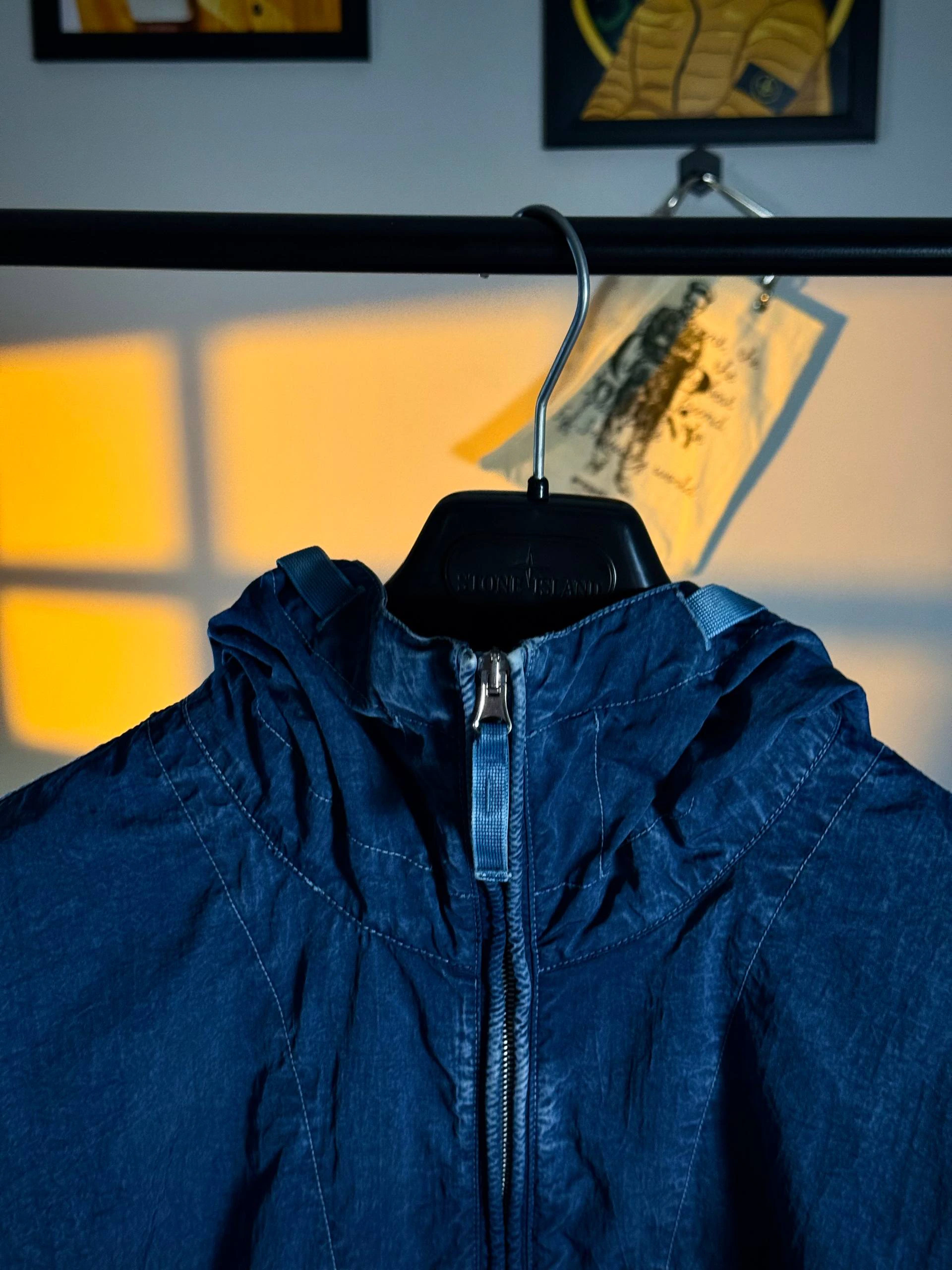 Stone Island Hollow Fibre Nylon Indigo-TC + Marmo Corrosion, фото 6