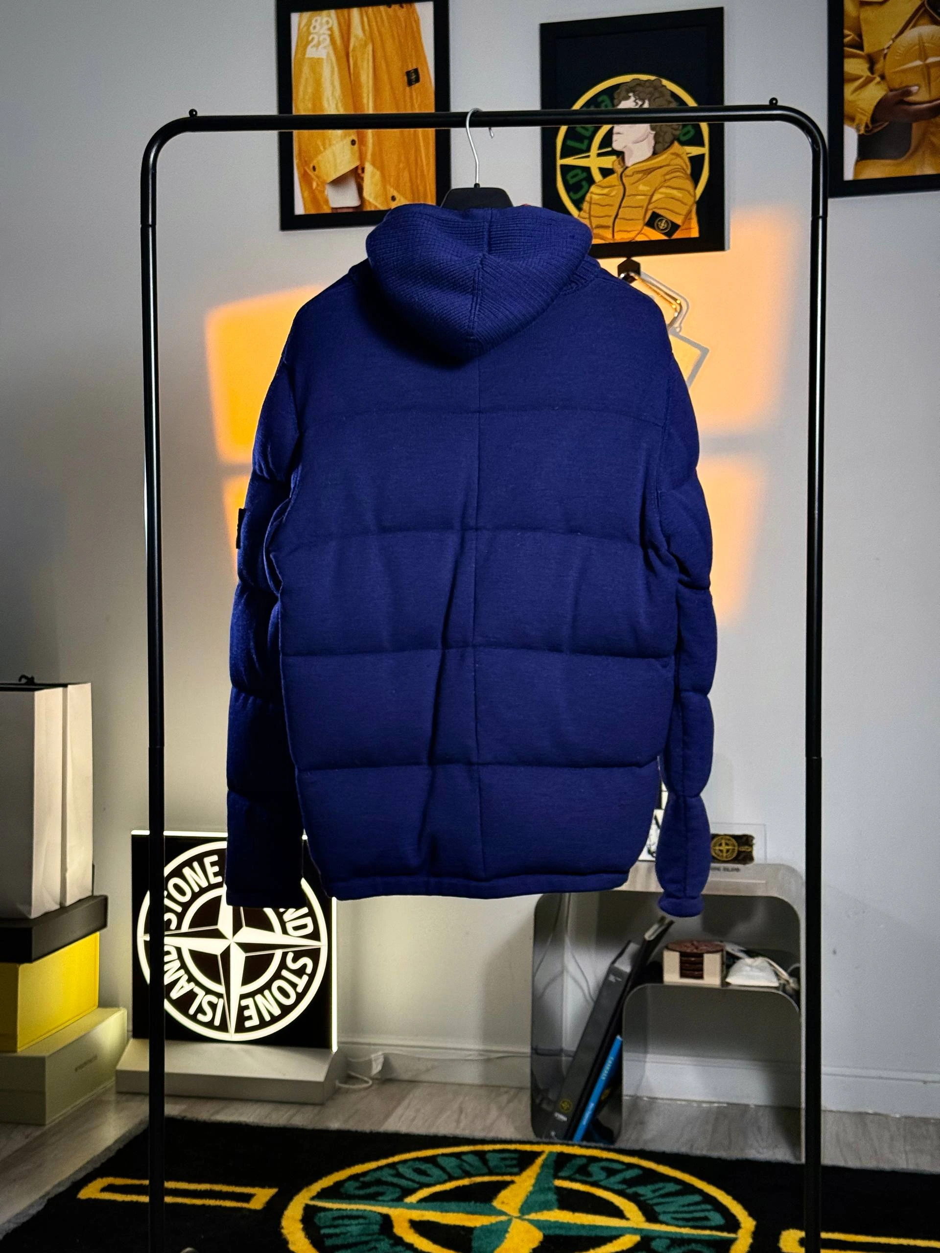 Stone Island Multi Bag Knit Down Jacket, фото 3