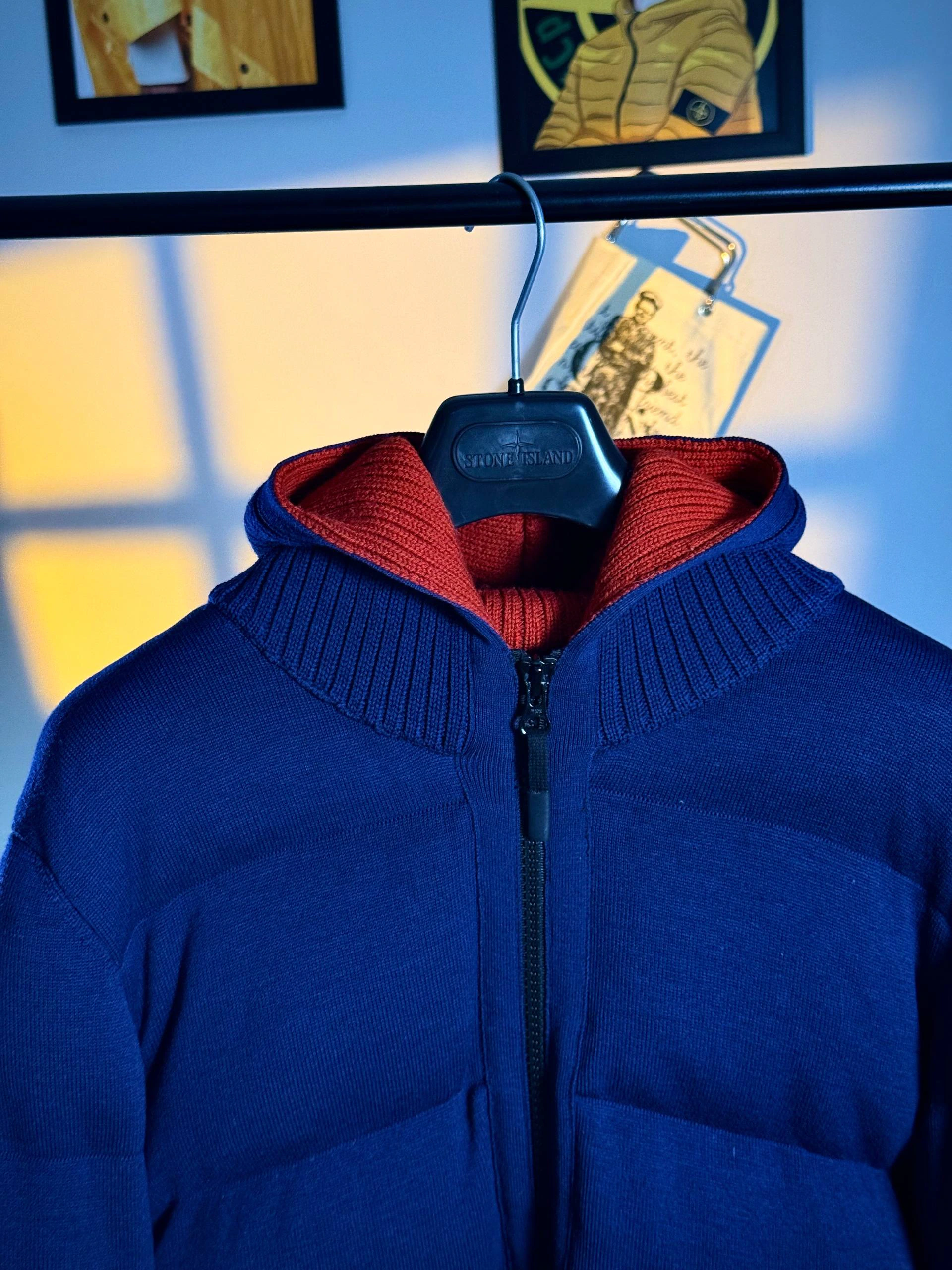Stone Island Multi Bag Knit Down Jacket, фото 4