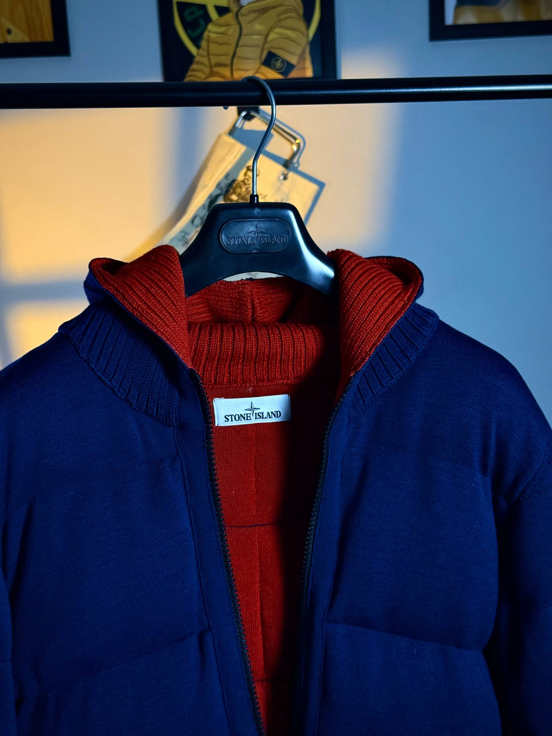 Stone Island Multi Bag Knit Down Jacket, фото 5