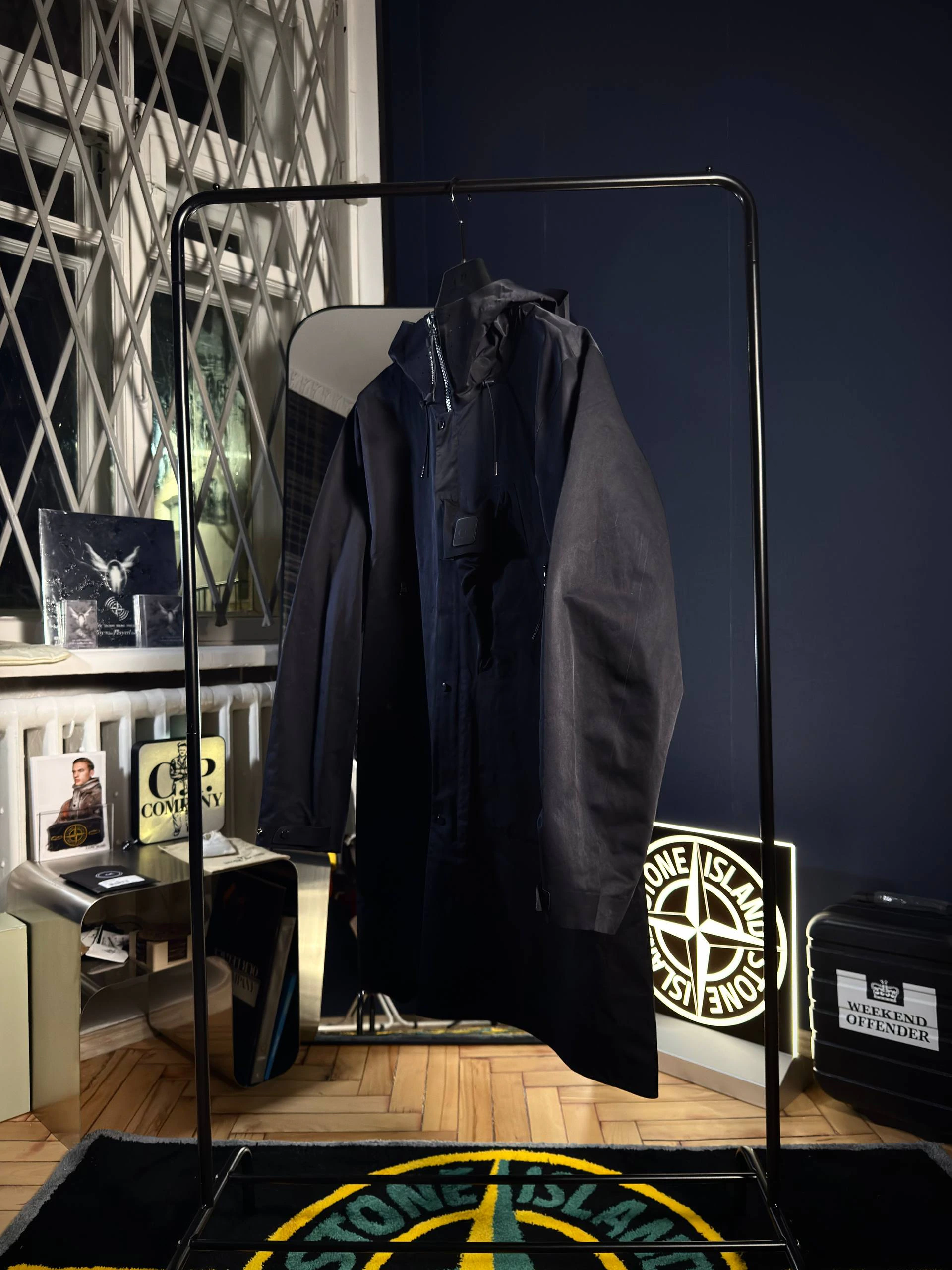 C.P. Company Metropolis Series A.A.C. Hooded Parka Black Parkas / Windbreaker, фото 2