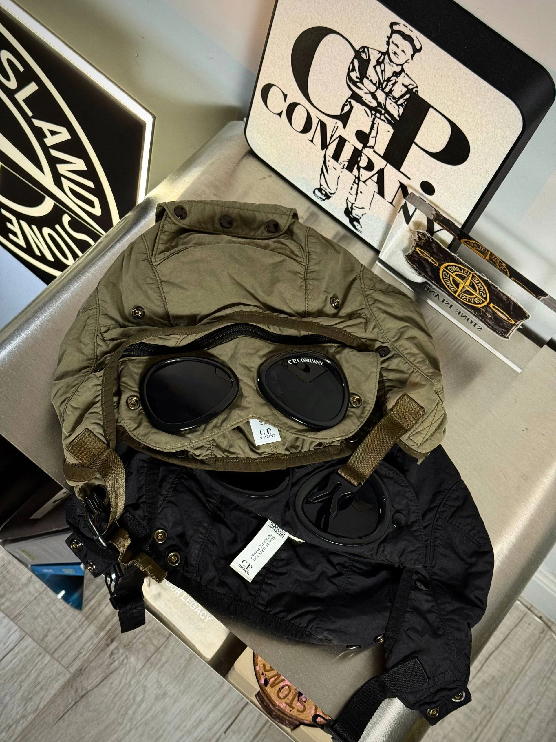 C.P. Company Flatt Nylon Google Hood, фото 2