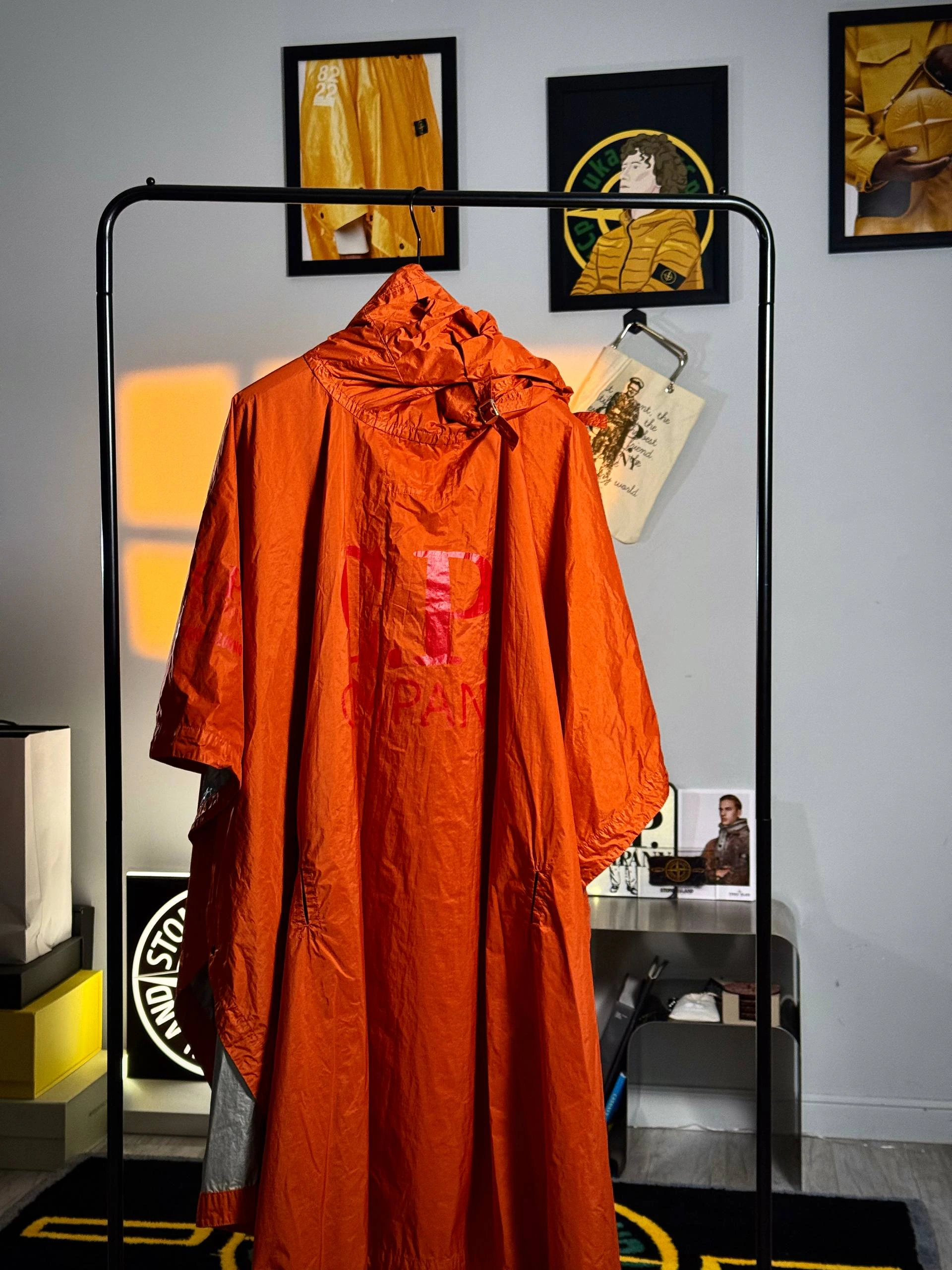 C.P. Company x Sergio Pizzorno The Mind’s Eye Google Poncho, фото 2