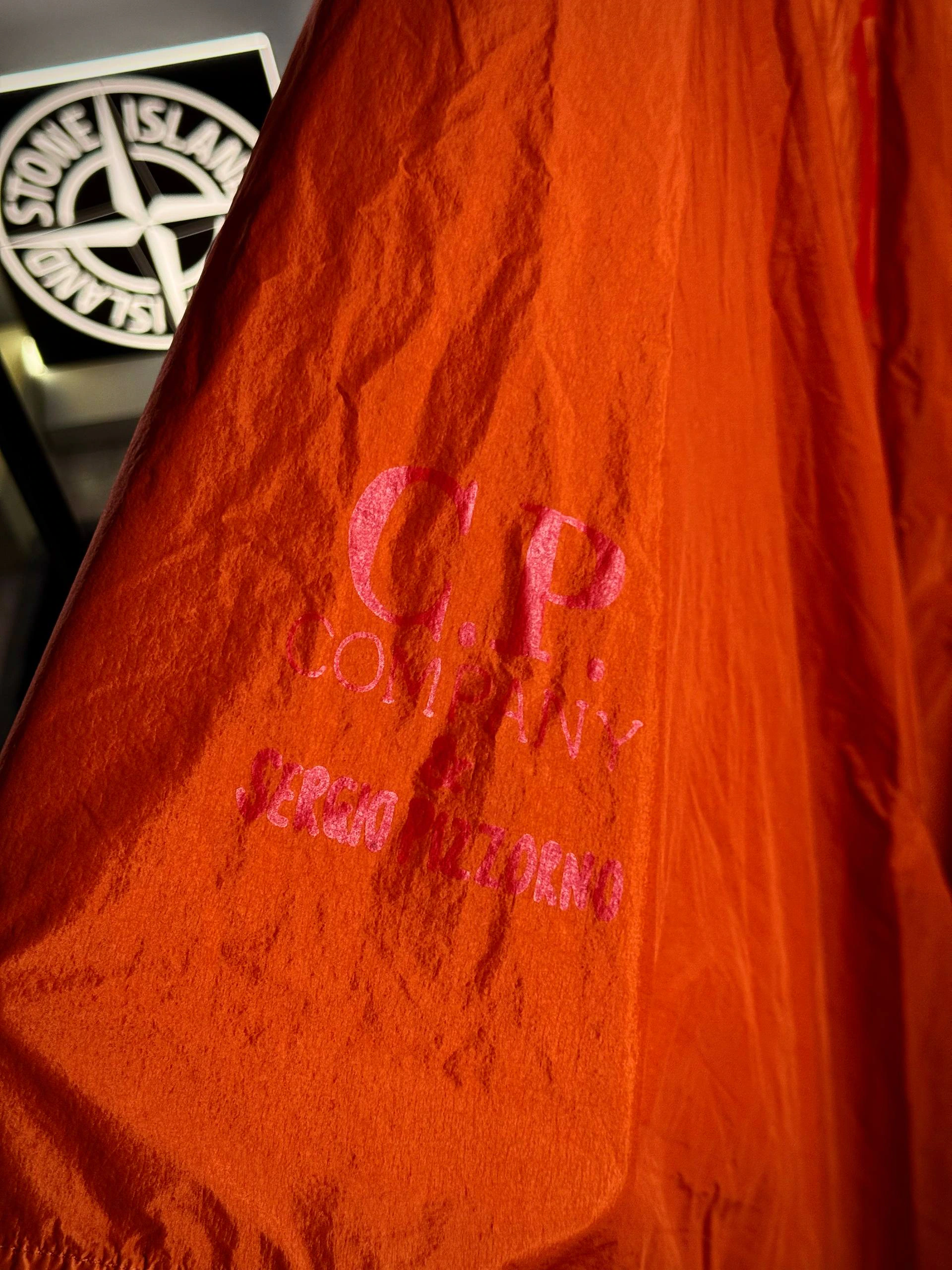 C.P. Company x Sergio Pizzorno The Mind’s Eye Google Poncho, фото 4