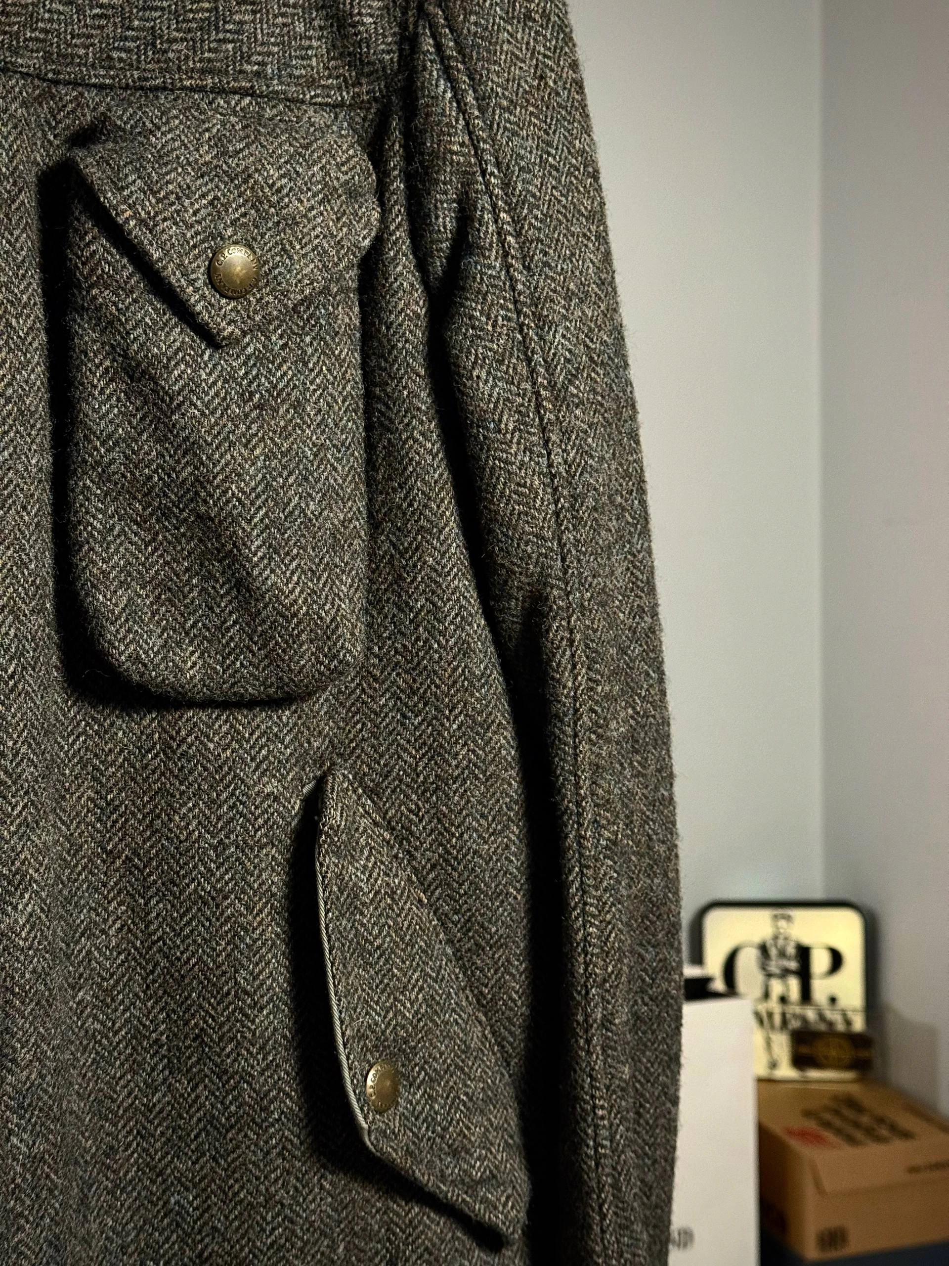 C.P. Company MTP Liner Tweed Field Jacket, фото 4