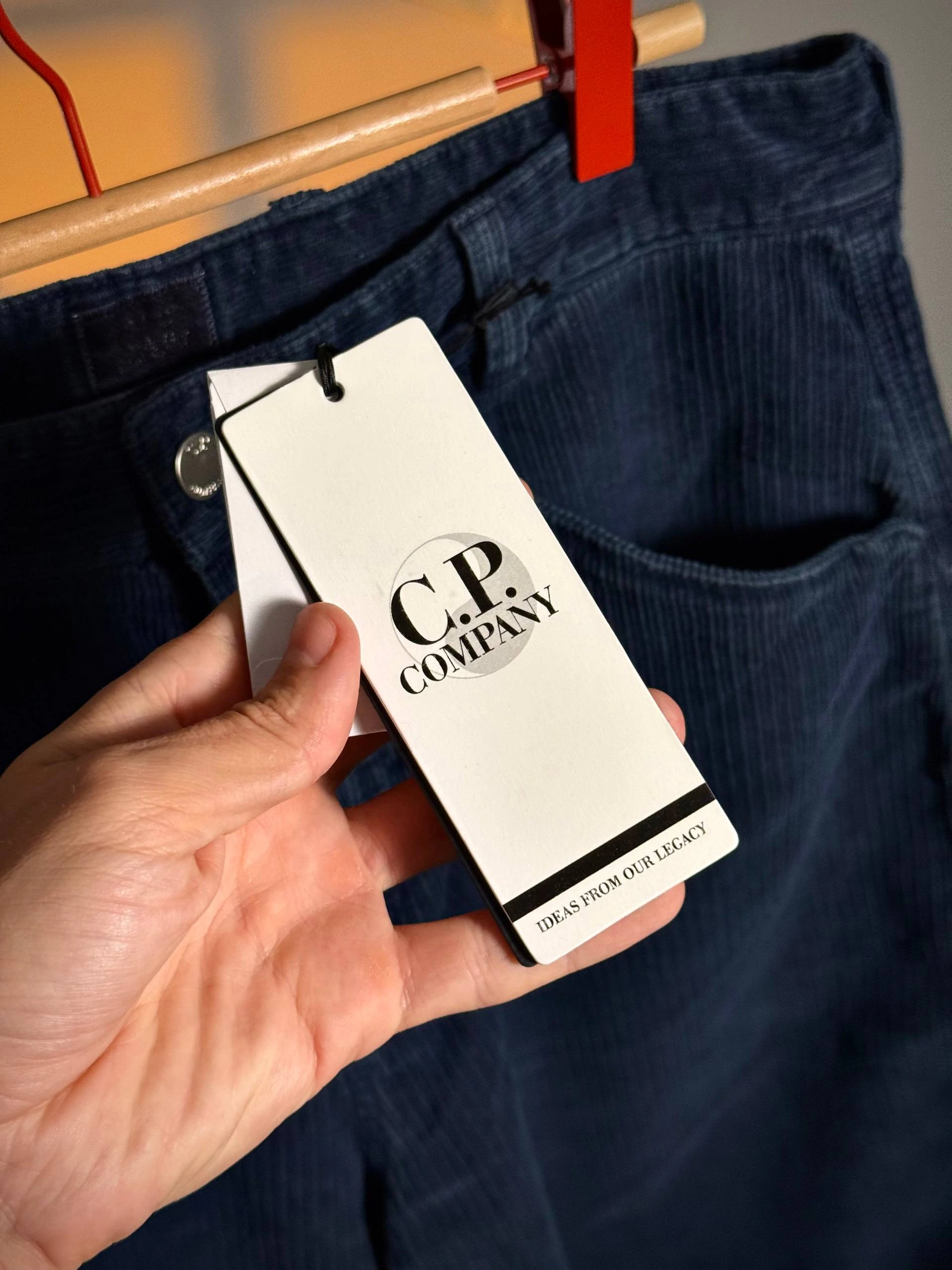 C.P. Company x Our Legacy Barciella Trouser In Total Eclipse Corduroy, фото 4