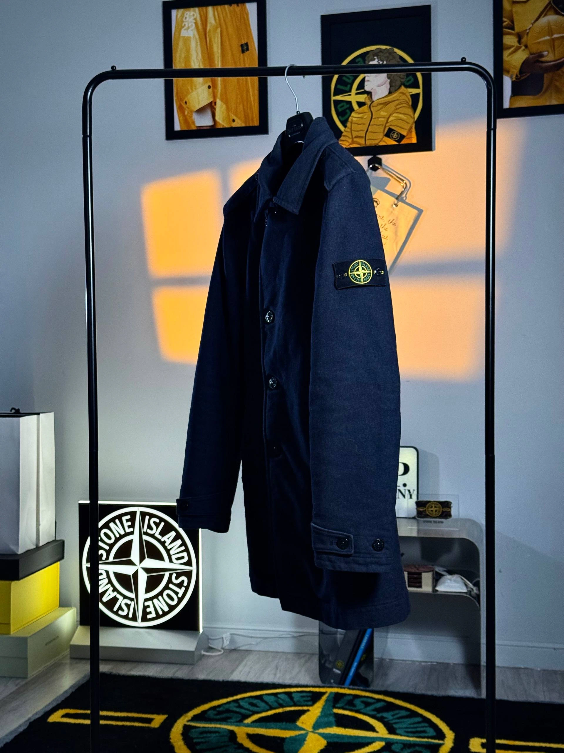 Stone Island Saia Doppia Faccia Trench Coat, фото 2