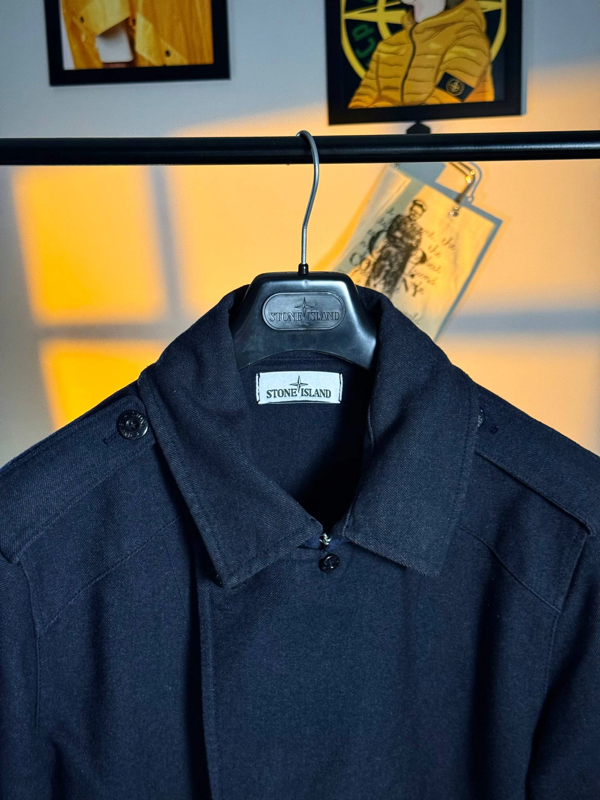 Stone Island Saia Doppia Faccia Trench Coat, фото 4