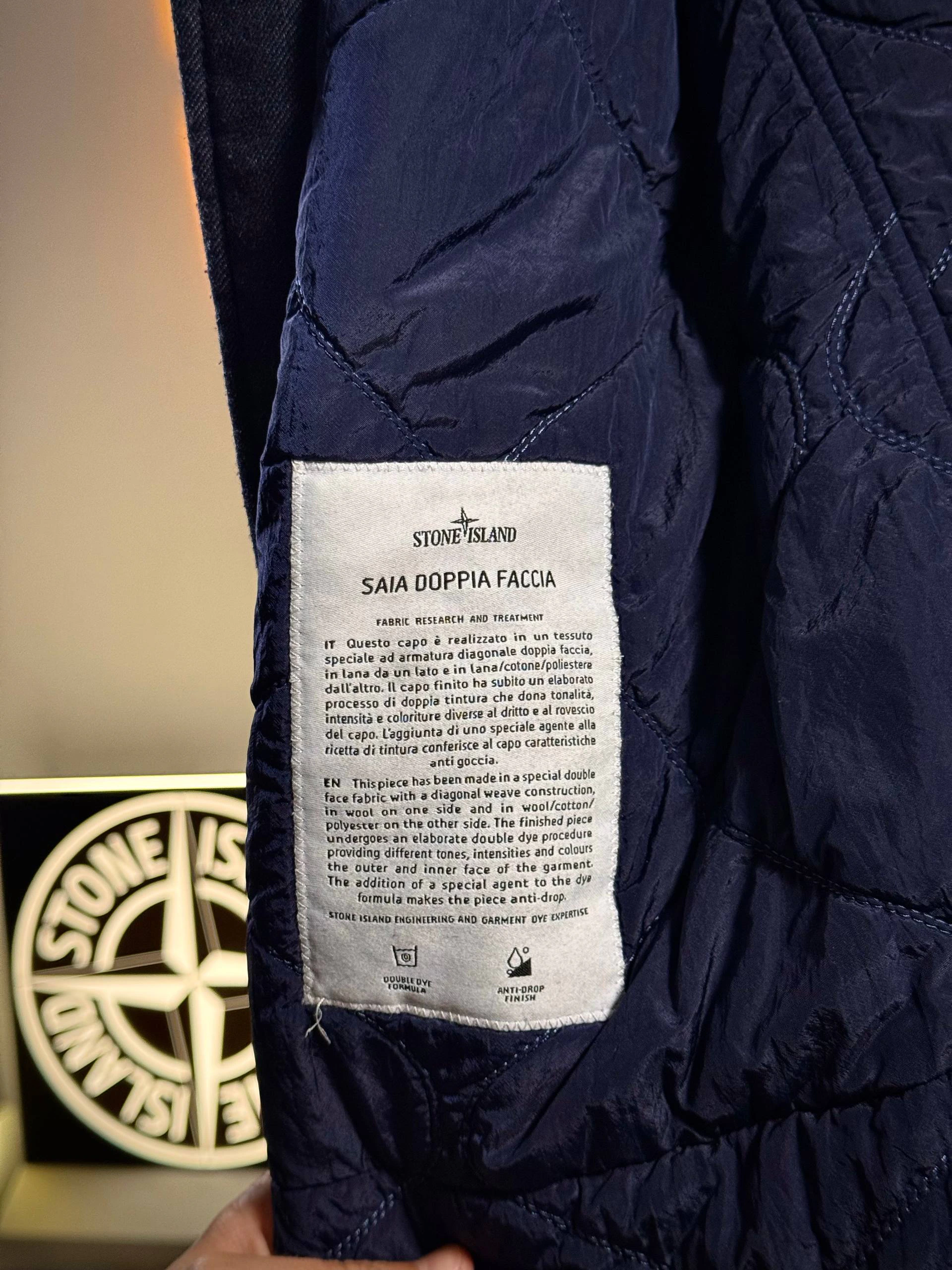 Stone Island Saia Doppia Faccia Trench Coat, фото 5