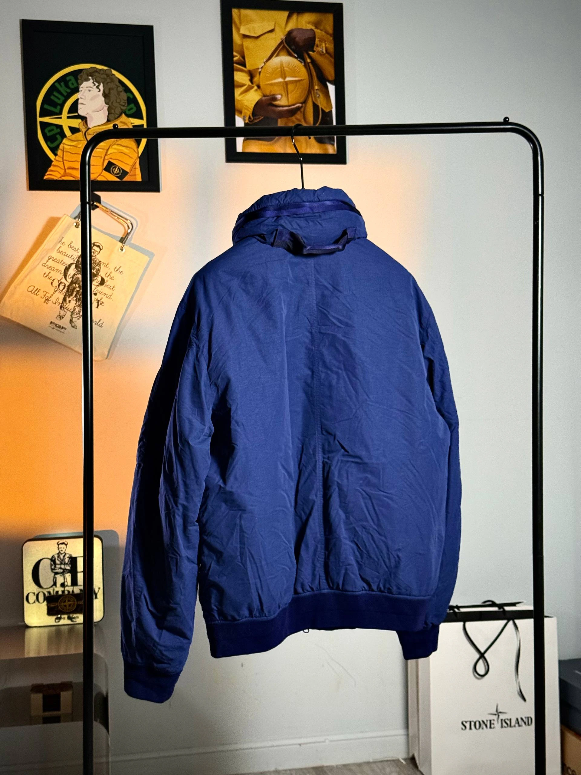 C.P. Company Flatt Nylon Down Jacket Bomber, фото 2