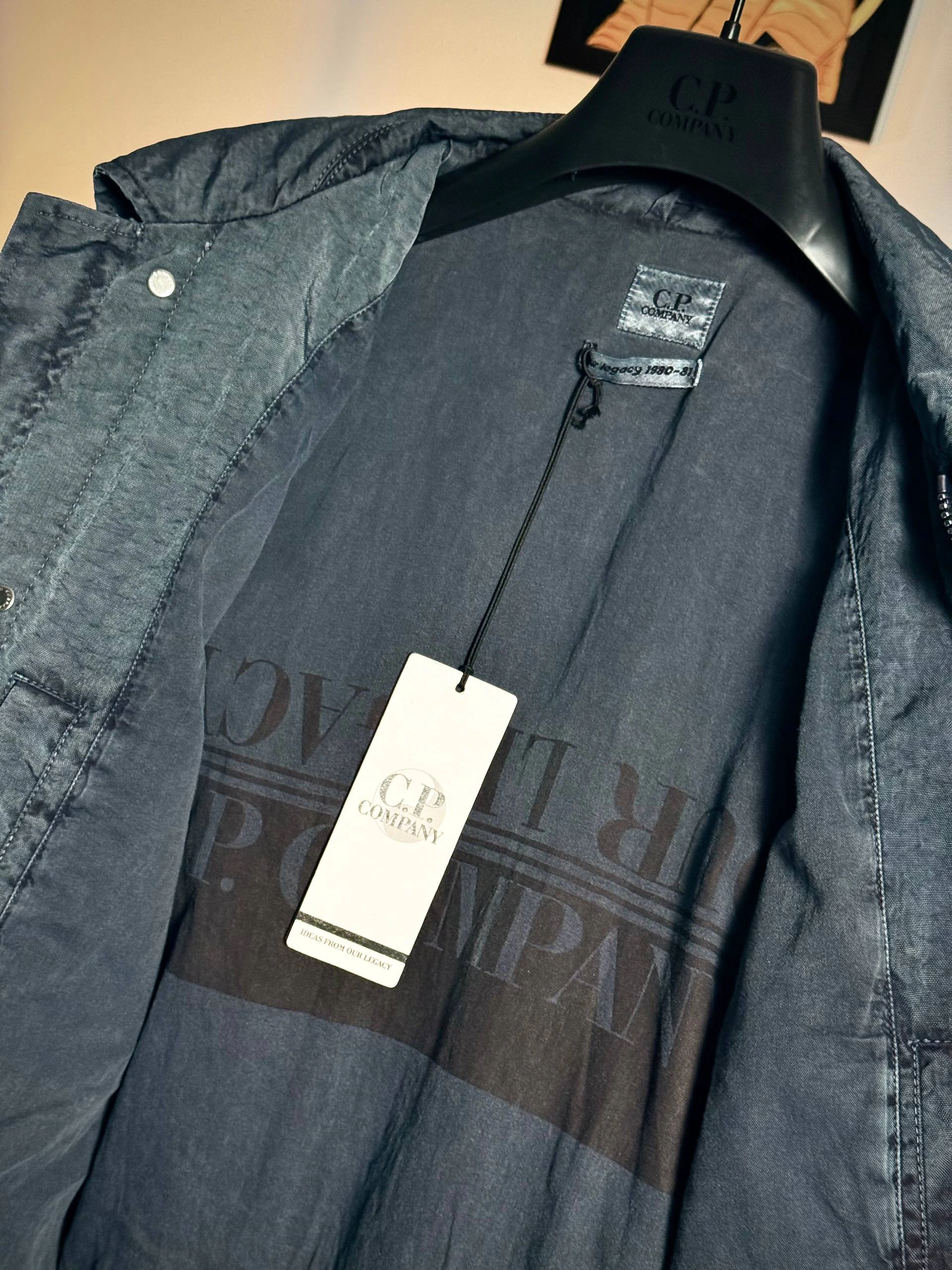 C.P. Company x Our Legacy OXFORD FIELD JACKET and DETACHABLE GOGGLE HOOD, фото 9