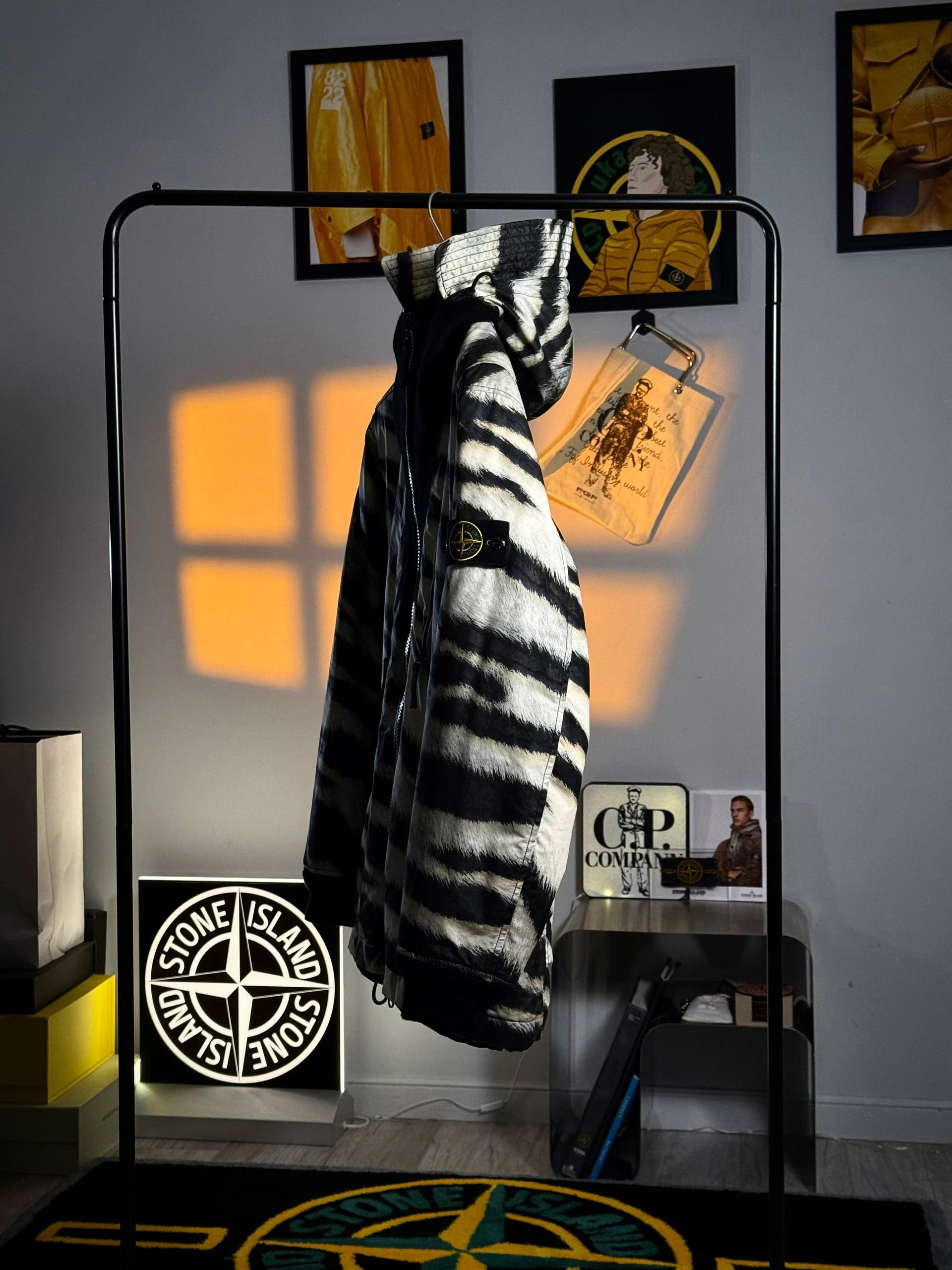 Stone Island White Tiger Camo 50 Fili Primaloft Jacket, фото 2