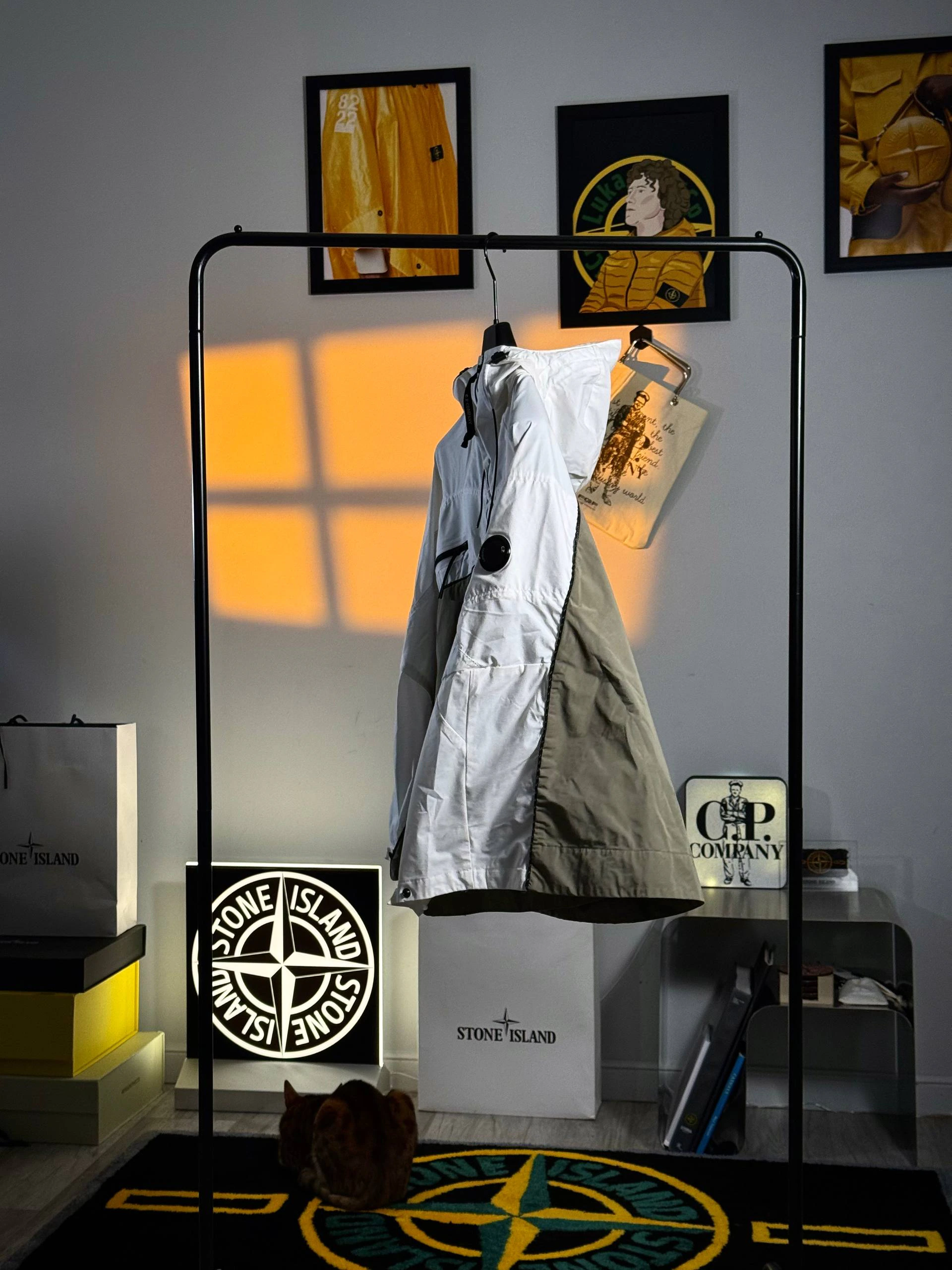 C.P. Company x Robyn Lynch Hybrid Pro-Tec Reflective Lens Poncho-Jacket 1/1, фото 2