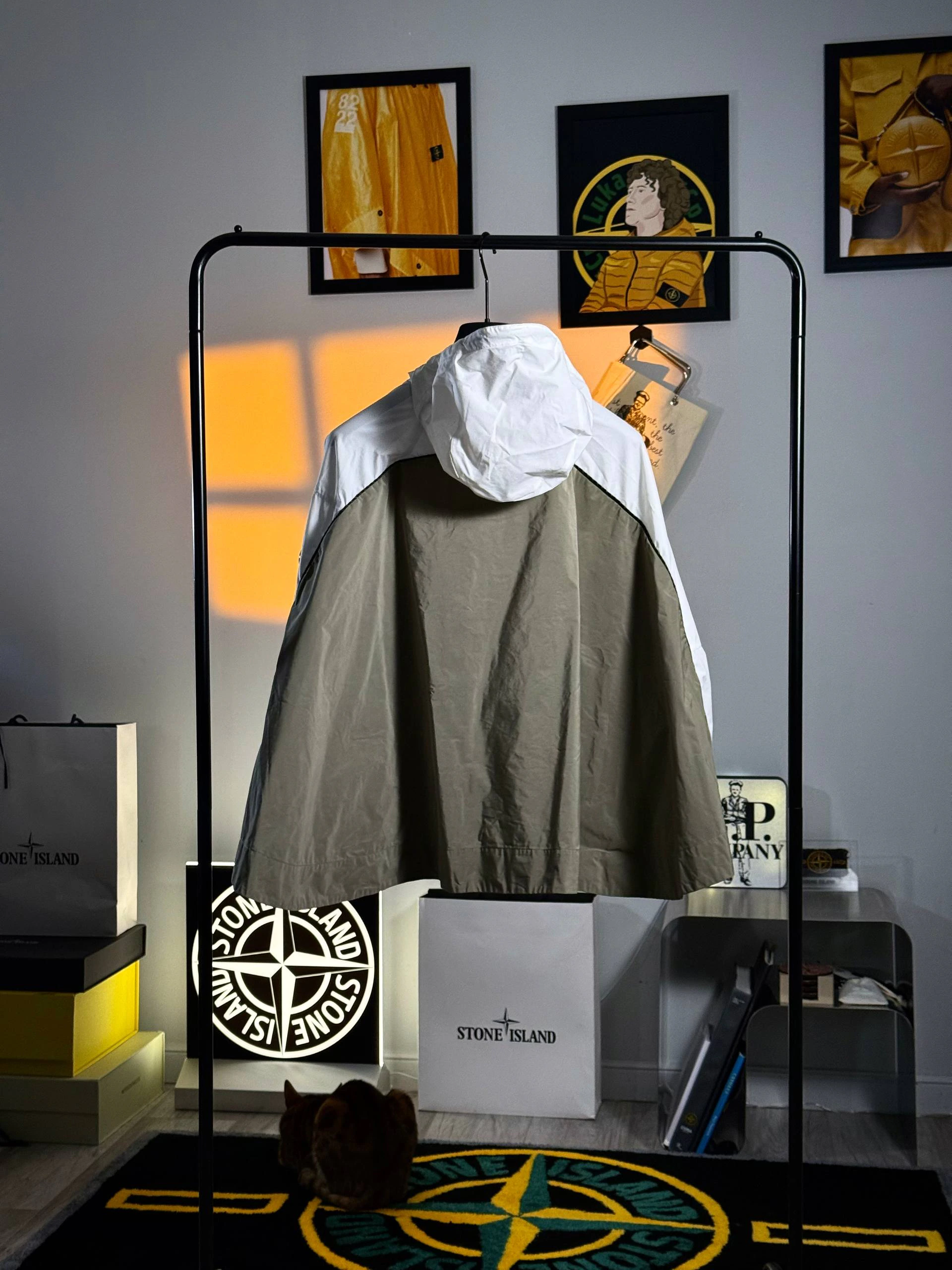 C.P. Company x Robyn Lynch Hybrid Pro-Tec Reflective Lens Poncho-Jacket 1/1, фото 3