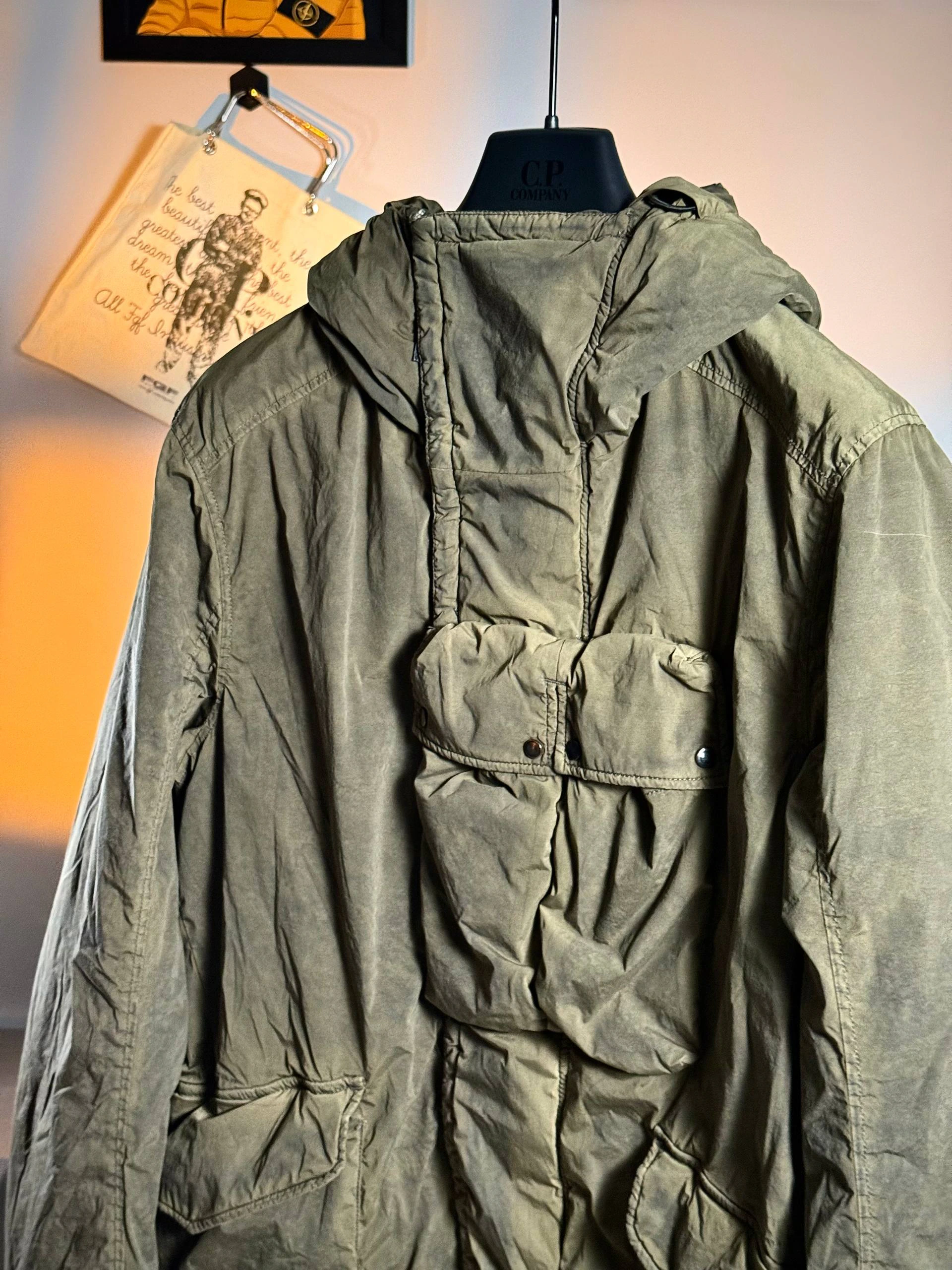 C.P. Company Nycra Re-colour Google Jacket, фото 4