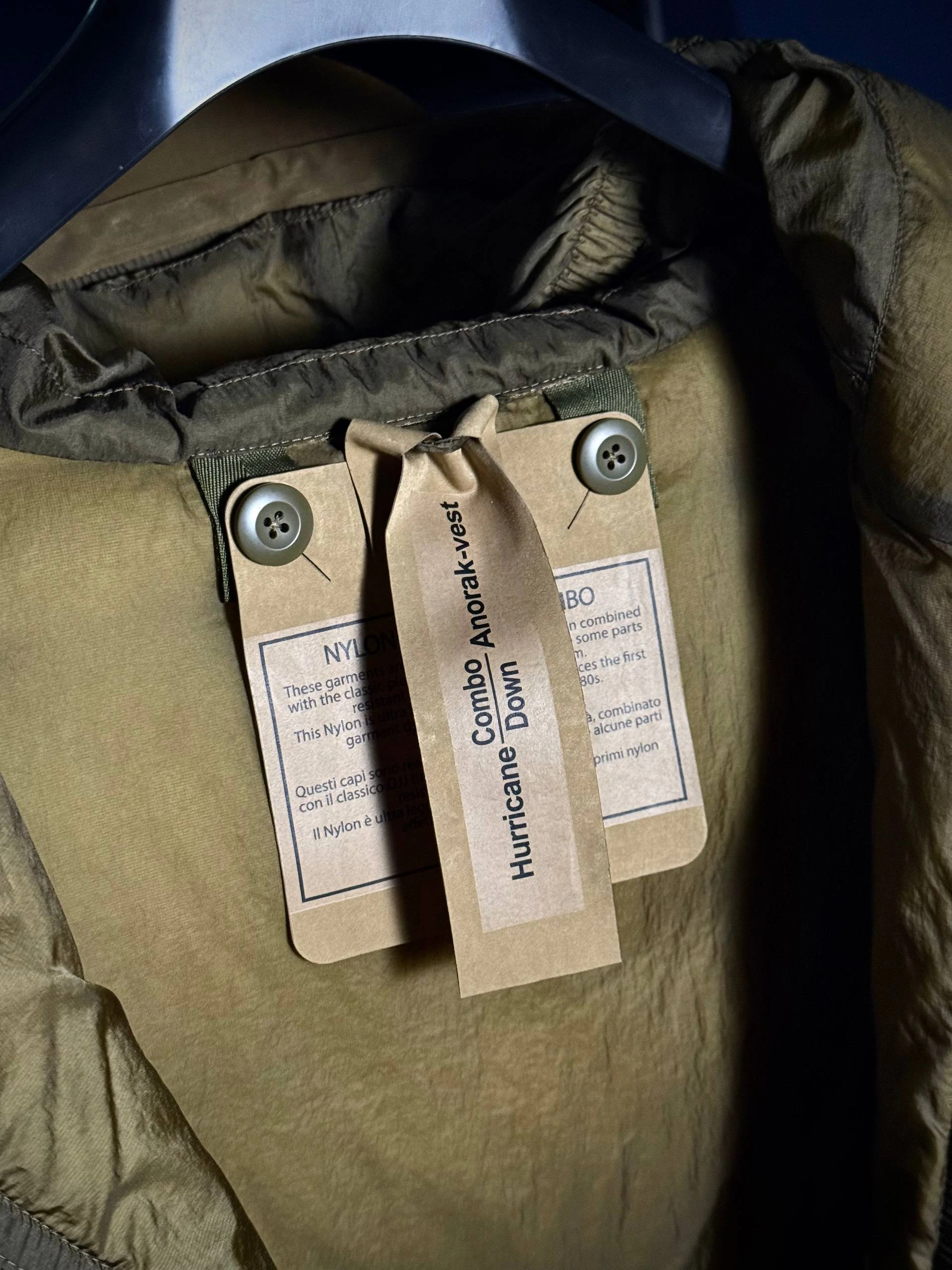 Ten C Hurricane Combo Down Anorak-Vest, фото 4