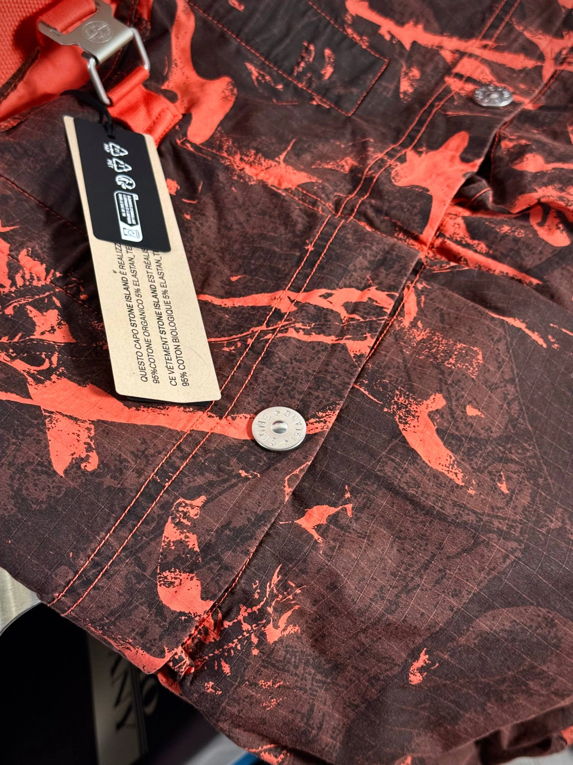 Stone Island Scan Camo On Stretch Ripstop-OVD Bag, фото 3